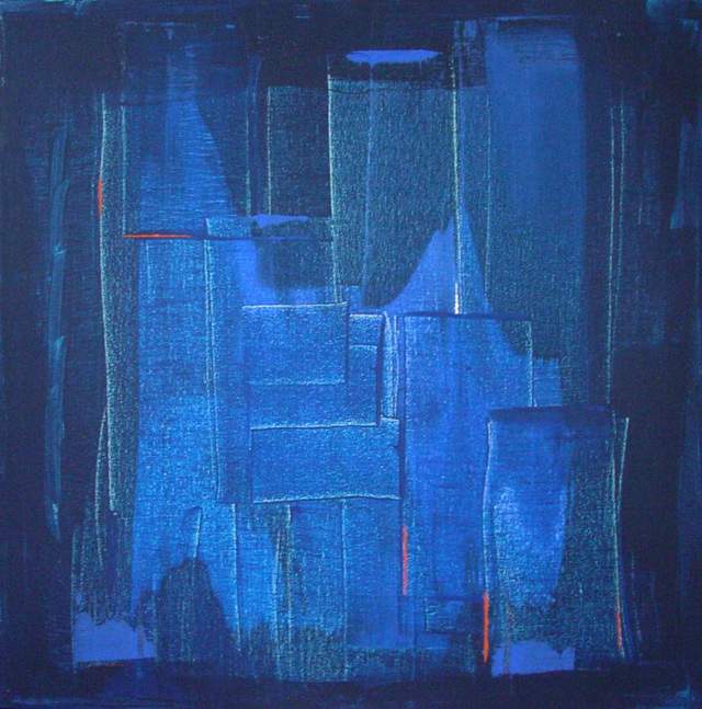 In Blau